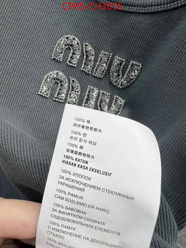 Clothing-MIU MIU where to buy the best replica ID: CH3055 $: 95USD