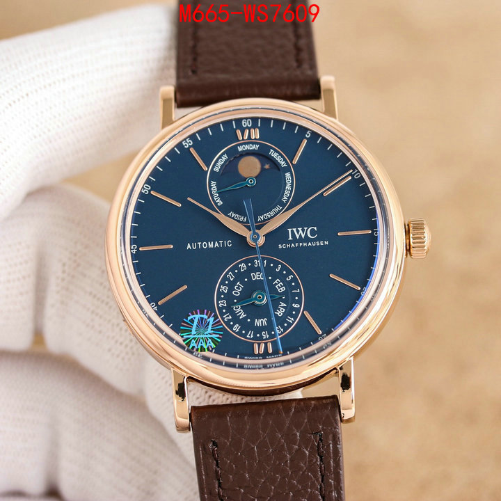 Watch(TOP)-IWC are you looking for ID: WS7609 $: 665USD