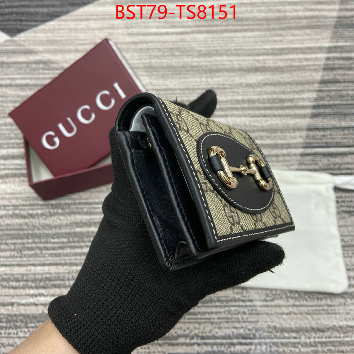 Gucci Bags(TOP)-Wallet- we curate the best ID: TS8151 $: 79USD,