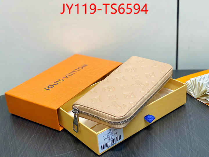 LV Bags(TOP)-Wallet replica us ID: TS6594 $: 119USD,