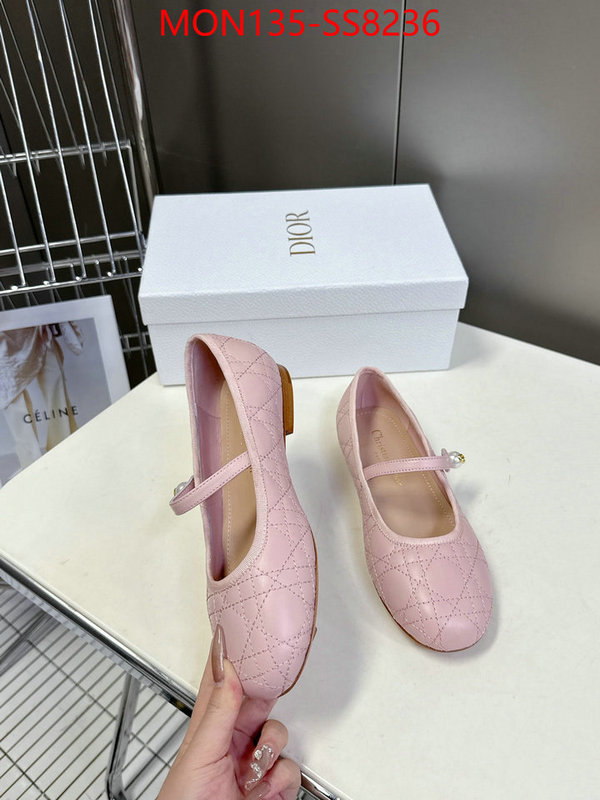 Women Shoes-Dior designer high replica ID: SS8236 $: 135USD