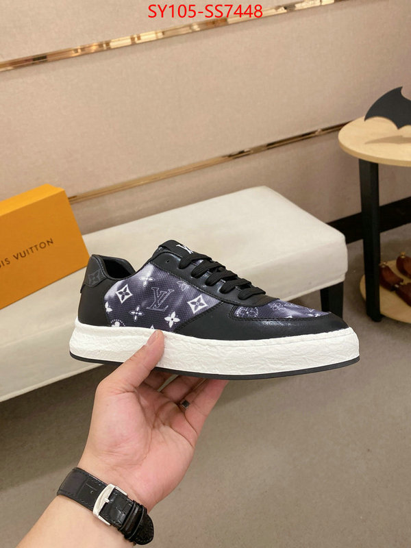Men Shoes-LV quality replica ID: SS7448 $: 105USD