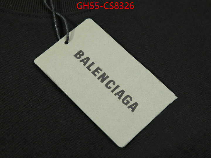 Clothing-Balenciaga wholesale replica shop ID: CS8326 $: 55USD