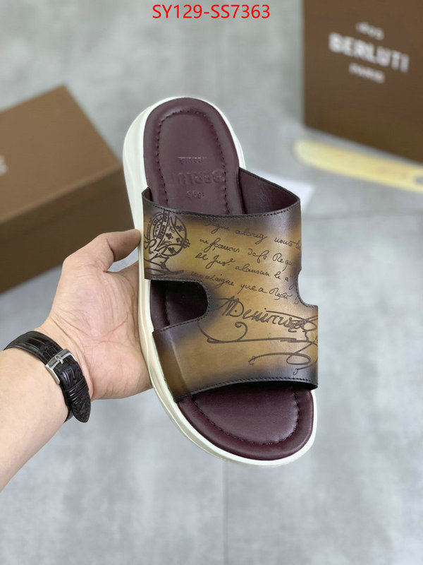 Men Shoes-Berluti high quality 1:1 replica ID: SS7363 $: 129USD