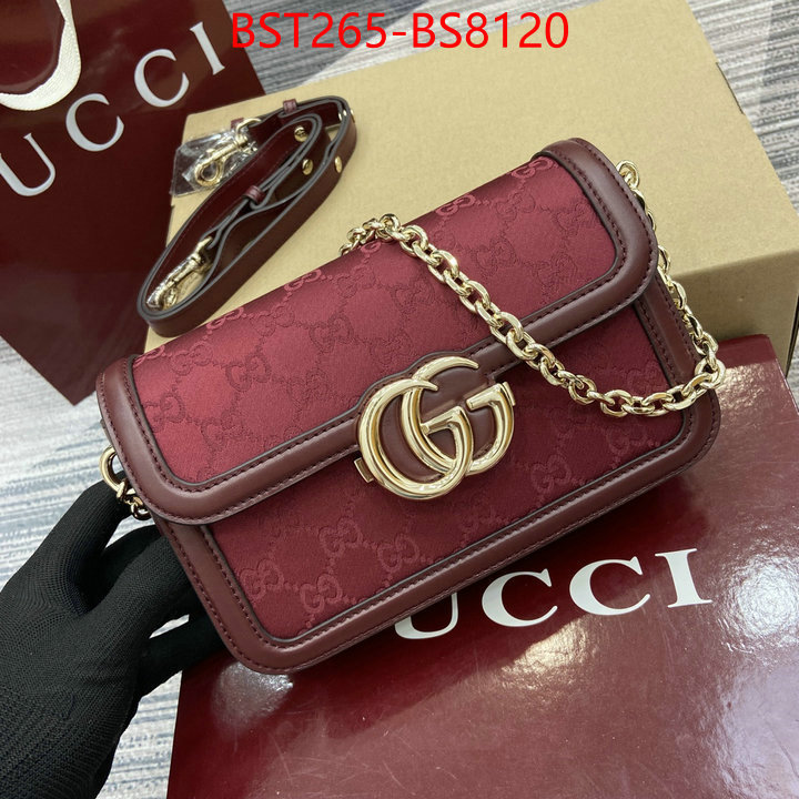 Gucci Bags(TOP)-Crossbody- online sales ID: BS8120 $: 265USD,