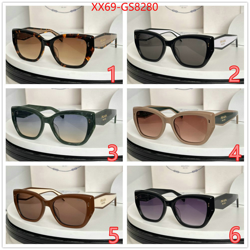 Glasses-Prada shop cheap high quality 1:1 replica ID: GS8280 $: 69USD