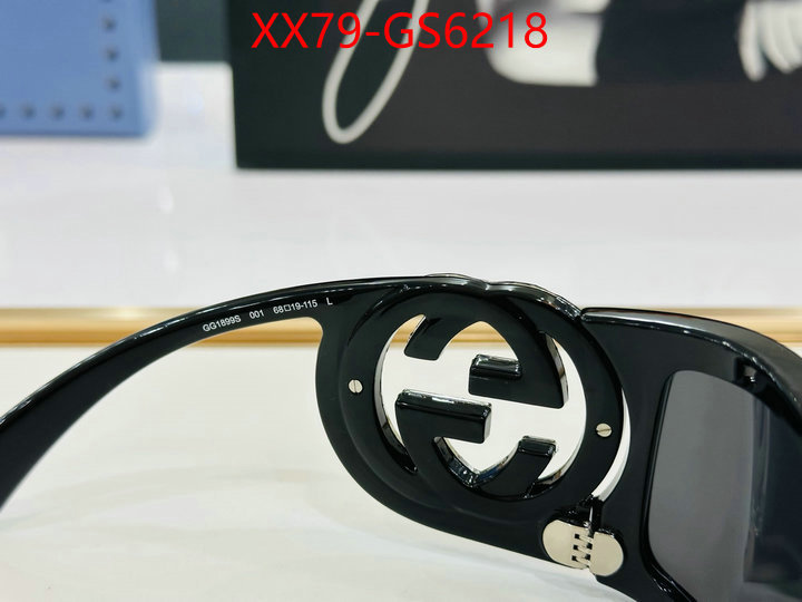 Glasses-Gucci best replica ID: GS6218 $: 79USD
