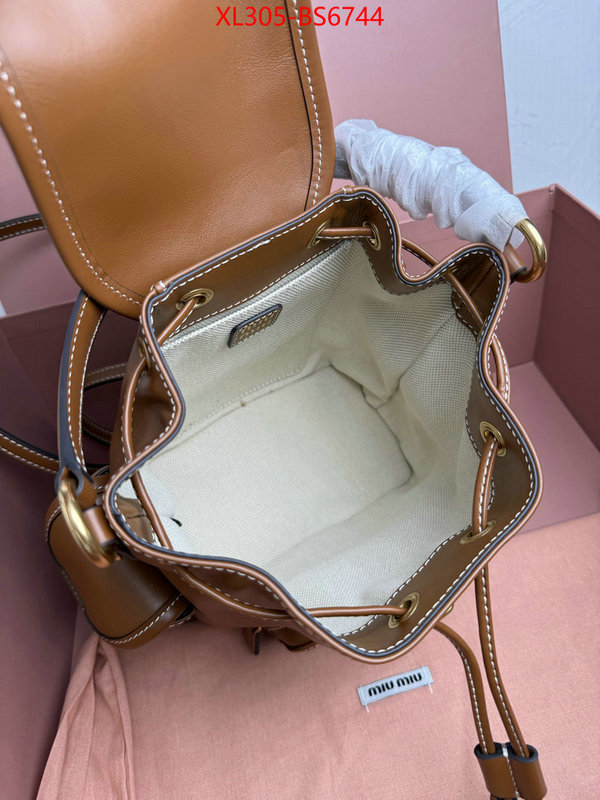 Miu Miu Bags(TOP)-Backpack- sell high quality ID: BS6744 $: 305USD,