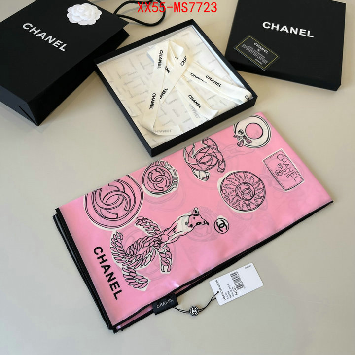 Scarf-Chanel can you buy knockoff ID: MS7723 $: 55USD