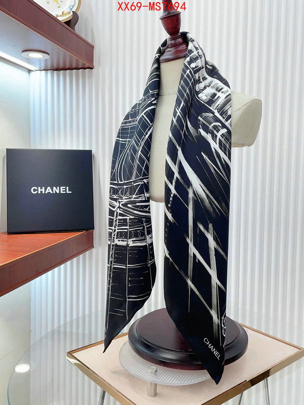 Scarf-Chanel replica online ID: MS7694 $: 69USD
