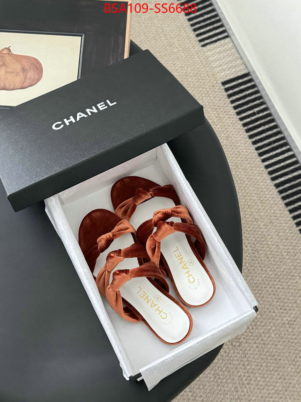 Women Shoes-Chanel replica best buy ID: SS6688 $: 109USD