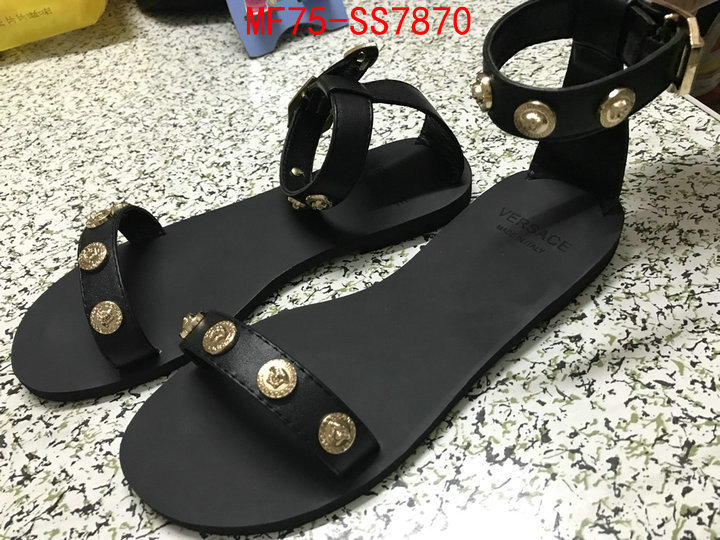 Women Shoes-Versace buy best quality replica ID: SS7870 $: 75USD