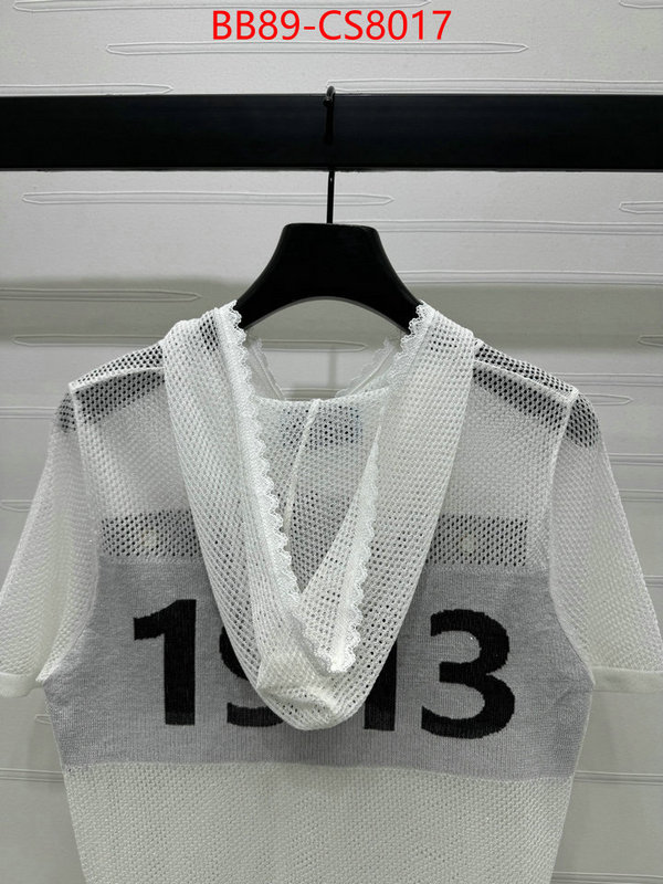 Clothing-Prada best replica new style ID: CS8017 $: 89USD