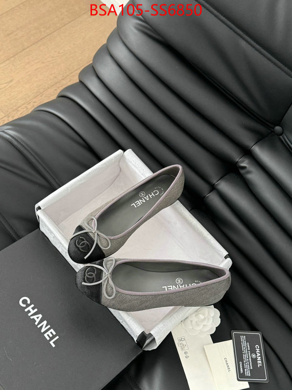 Women Shoes-Chanel luxury fake ID: SS6850 $: 105USD