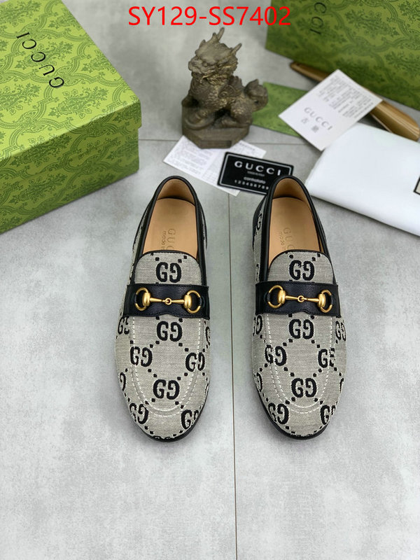 Men Shoes-Gucci high quality replica ID: SS7402 $: 129USD
