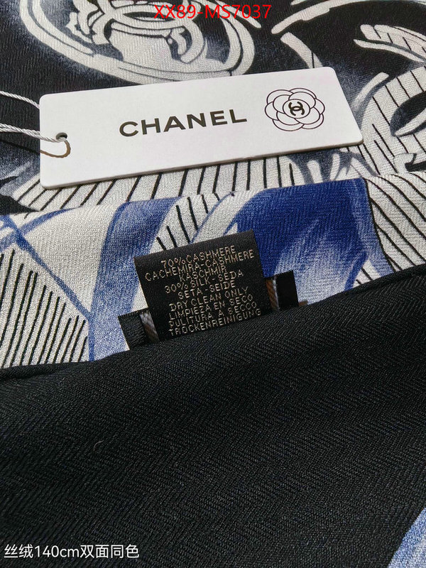 Scarf-Chanel knockoff highest quality ID: MS7037 $: 89USD