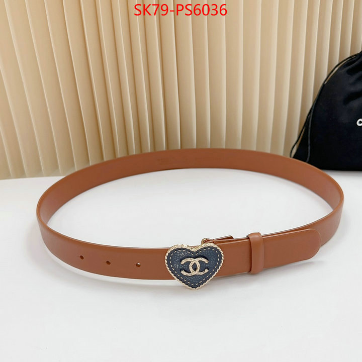 Belts-Chanel aaaaa+ replica designer ID: PS6036 $: 79USD