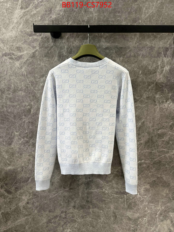 Clothing-Gucci buying replica ID: CS7952 $: 119USD