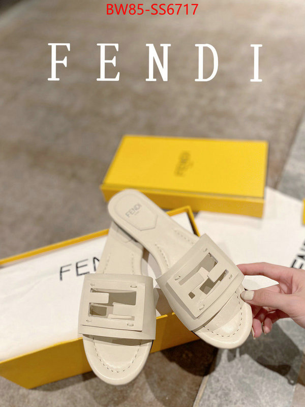 Women Shoes-Fendi high quality 1:1 replica ID: SS6717 $: 85USD