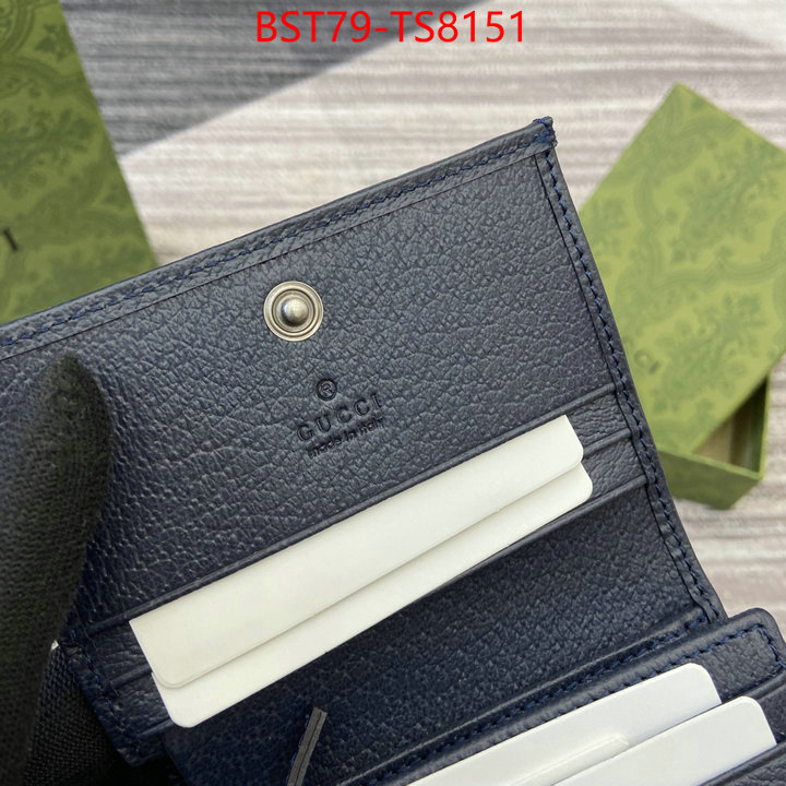 Gucci Bags(TOP)-Wallet- we curate the best ID: TS8151 $: 79USD,