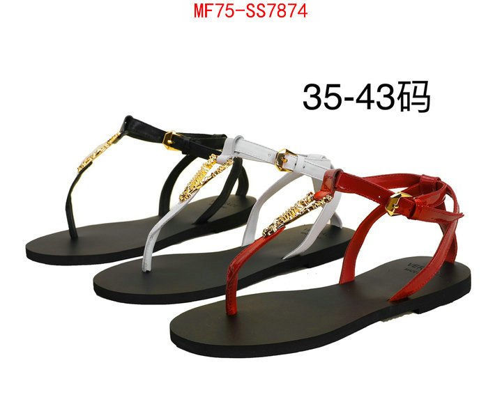 Women Shoes-Versace buy best quality replica ID: SS7874 $: 75USD