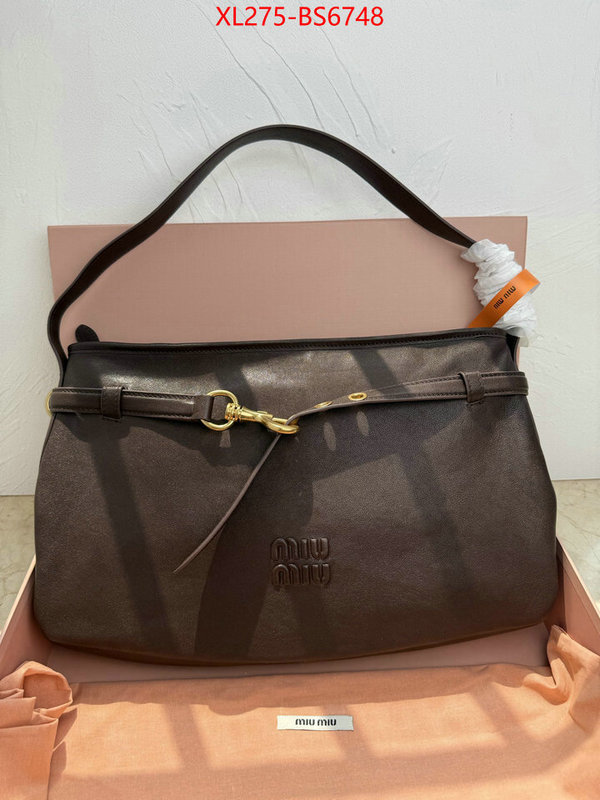 Miu Miu Bags(4A)-Handbag- quality aaaaa replica ID: BS6748 $: 275USD,