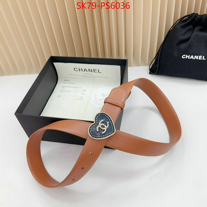 Belts-Chanel aaaaa+ replica designer ID: PS6036 $: 79USD