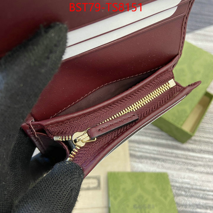 Gucci Bags(TOP)-Wallet- we curate the best ID: TS8151 $: 79USD,