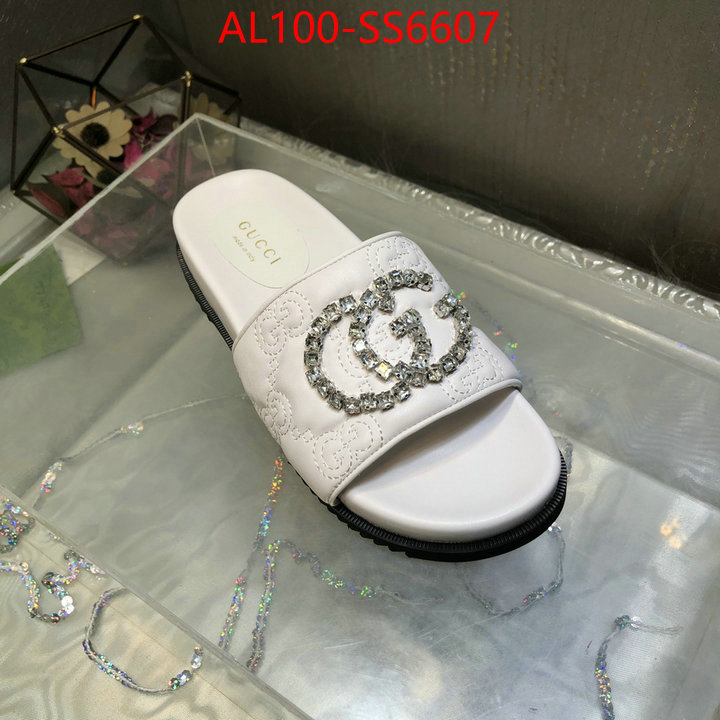 Women Shoes-Gucci 1:1 replica wholesale ID: SS6607 $: 100USD