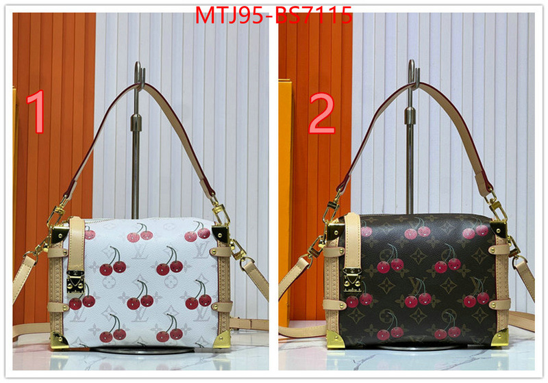 LV Bags(4A)-Petite Malle- best replica new style ID: BS7115 $: 95USD,