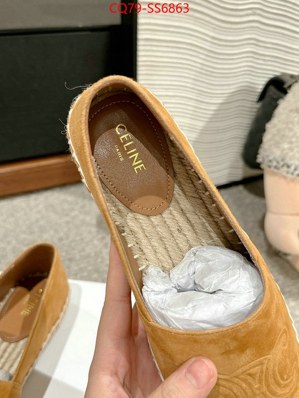 Women Shoes-CELINE luxury cheap replica ID: SS6863 $: 79USD