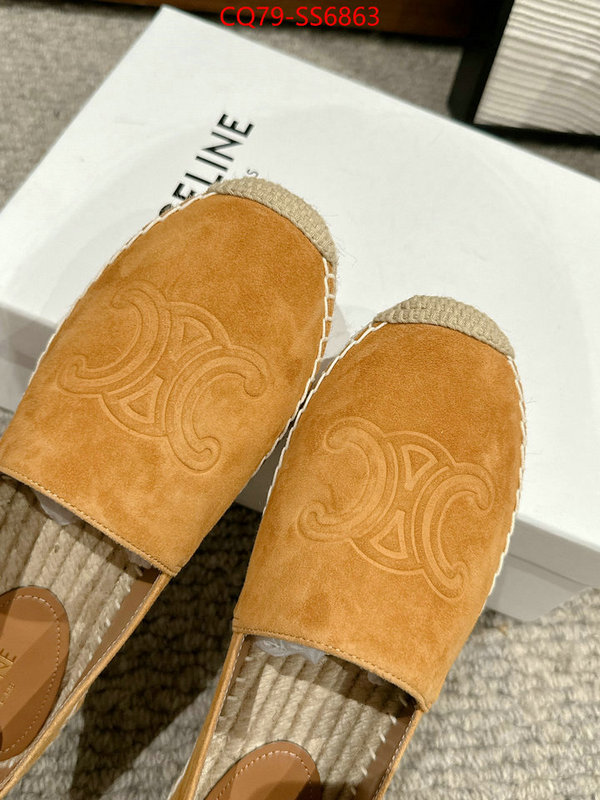 Women Shoes-CELINE luxury cheap replica ID: SS6863 $: 79USD