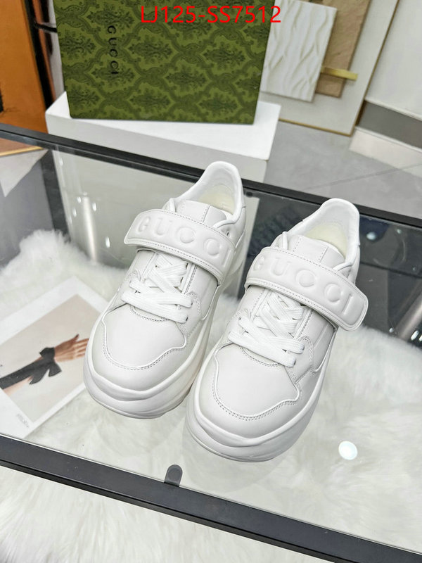 Women Shoes-Gucci how to find replica shop ID: SS7512 $: 125USD