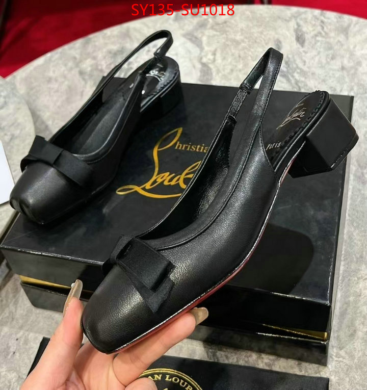 Women Shoes-Christian Louboutin sell online ID: SU1018 $: 135USD