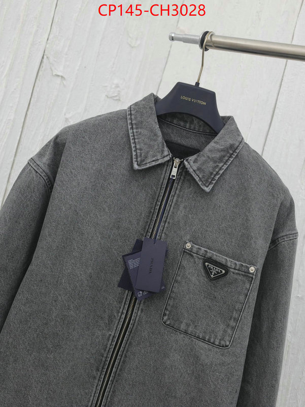 Clothing-Prada buy cheap replica ID: CH3028 $: 145USD