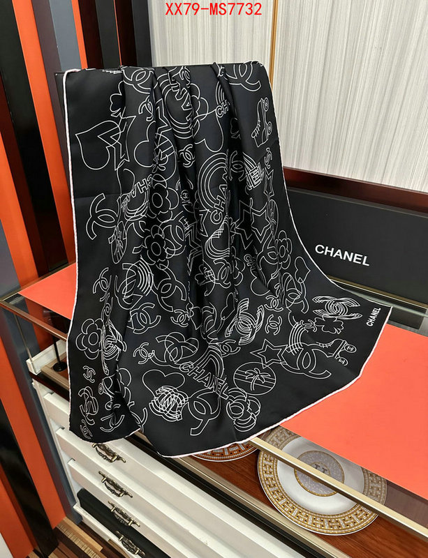 Scarf-Chanel what's the best place to buy replica ID: MS7732 $: 79USD