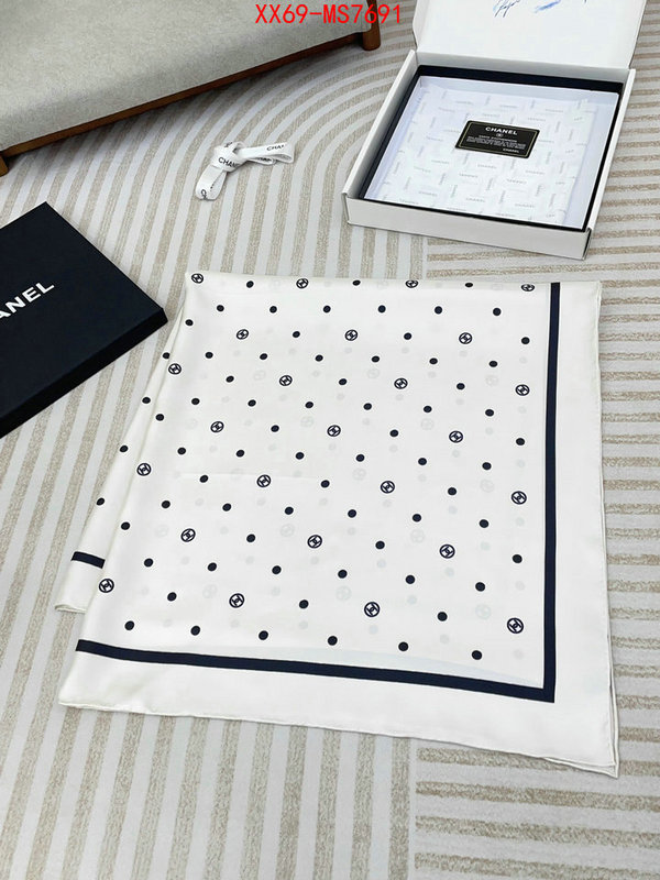 Scarf-Chanel luxury fake ID: MS7691 $: 69USD