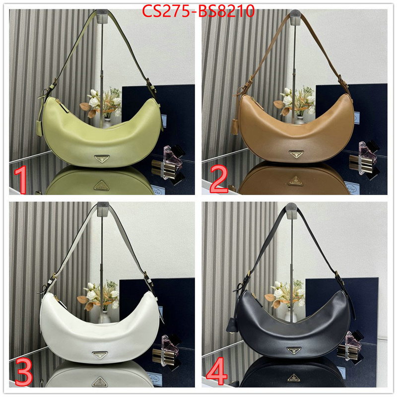 Prada Bags(TOP)-Handbag- top grade ID: BS8210 $: 275USD,