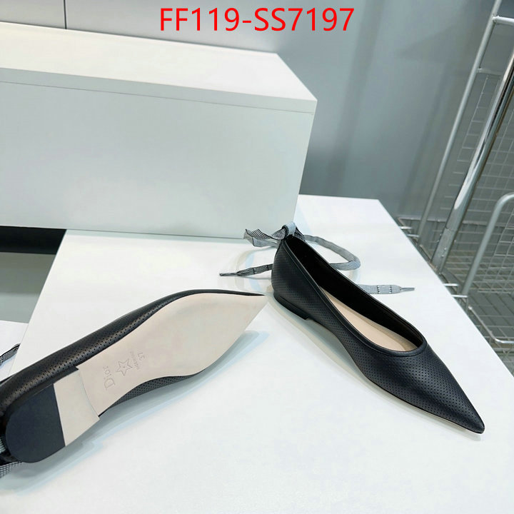Women Shoes-Dior shop cheap high quality 1:1 replica ID: SS7197 $: 119USD