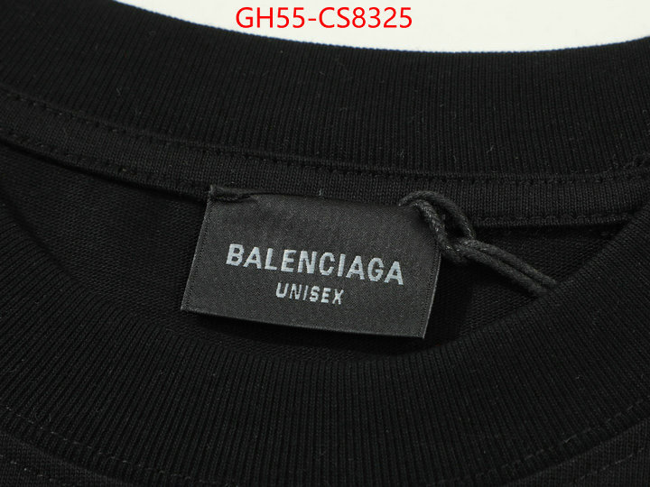 Clothing-Balenciaga buy high-quality fake ID: CS8325 $: 55USD