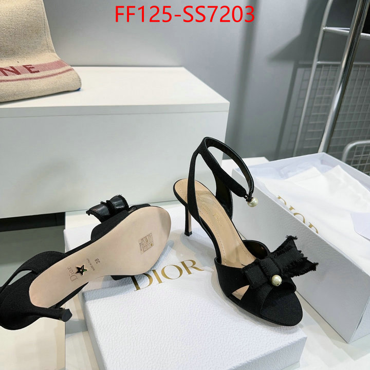 Women Shoes-Dior where to buy replicas ID: SS7203 $: 125USD