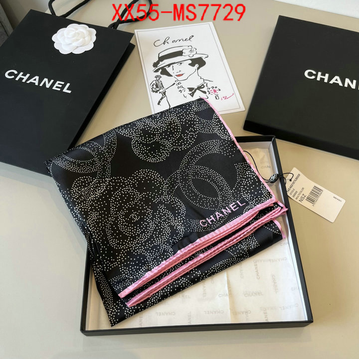 Scarf-Chanel top quality website ID: MS7729 $: 55USD