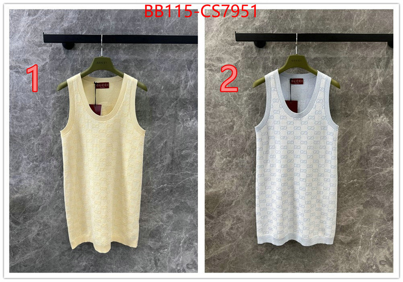 Clothing-Gucci high quality customize ID: CS7951 $: 115USD