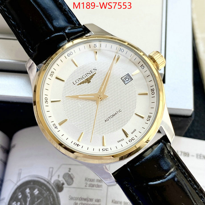 Watch(4A)-Longines 7 star replica ID: WS7553 $: 189USD