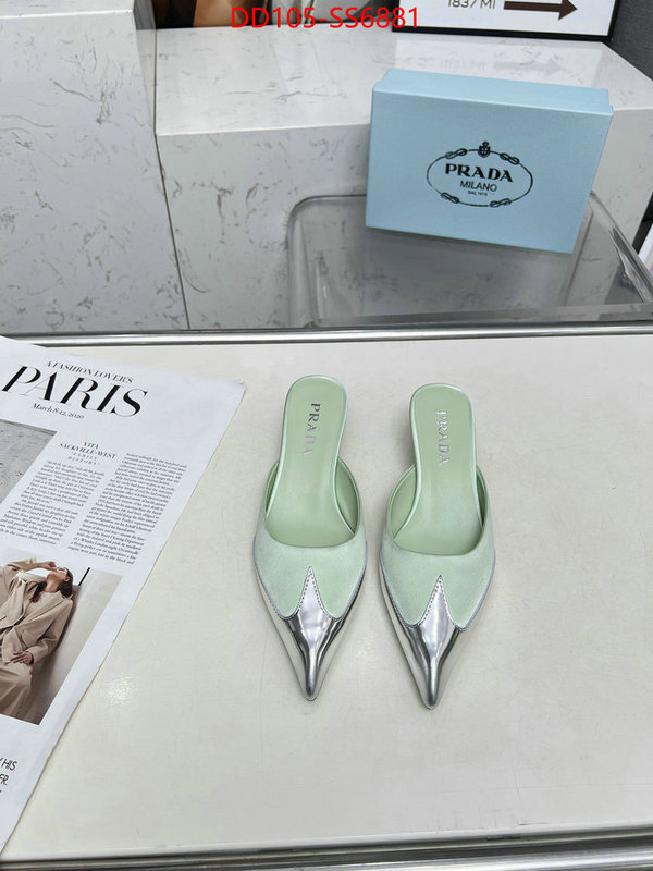 Women Shoes-Prada where can you buy a replica ID: SS6881 $: 105USD
