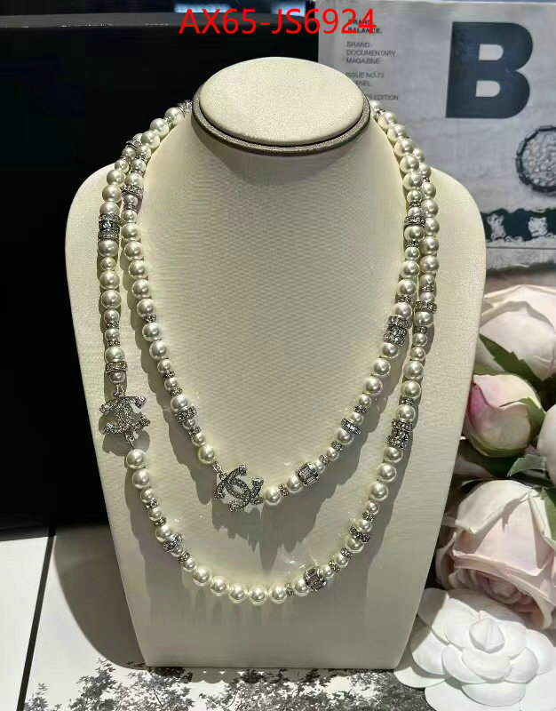 Jewelry-Chanel buy best quality replica ID: JS6924 $: 65USD