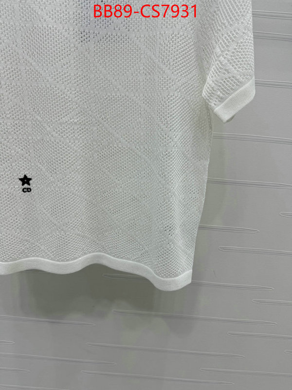Clothing-Dior we provide top cheap aaaaa ID: CS7931 $: 89USD