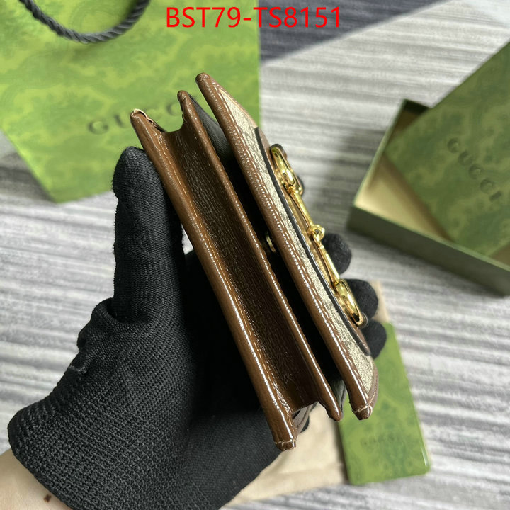 Gucci Bags(TOP)-Wallet- we curate the best ID: TS8151 $: 79USD,