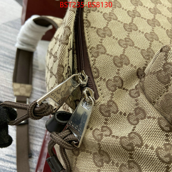 Gucci Bags(TOP)-Backpack- first copy ID: BS8130 $: 235USD,