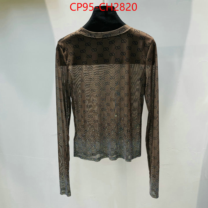 Clothing-Gucci replica best ID: CH2820 $: 95USD